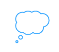 Thought cloud icon representing Anticipate Demand
